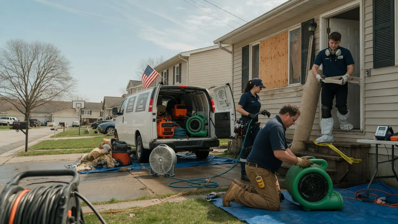 Water Damage Restoration in Long Prairie, MN near me